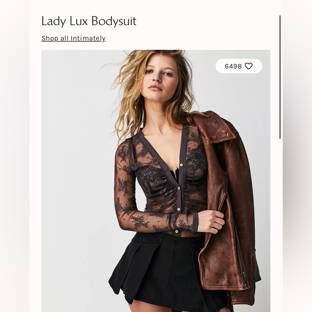 Lace Bodysuit Free People